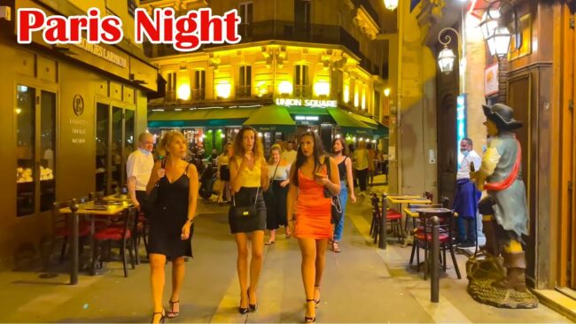 nightlife in paris